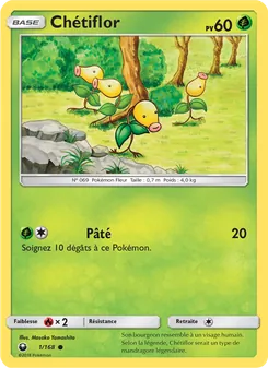 Carte Chétiflor 1/168 – Tempête Céleste