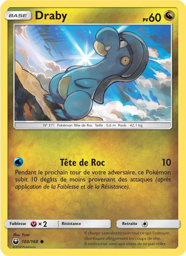 Carte Draby 103/168 – Tempête Céleste