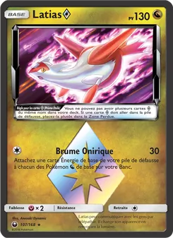 Carte Latias ◇ 107/168 – Tempête Céleste