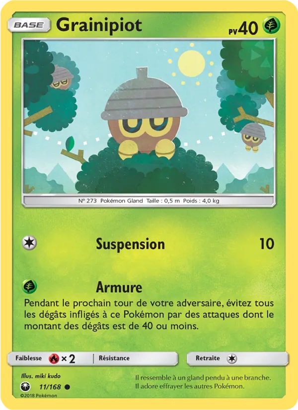 Carte Grainipiot 11/168 – Tempête Céleste