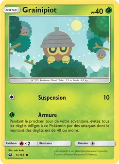 Carte Grainipiot 11/168 – Tempête Céleste