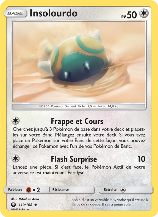 Carte Insolourdo 110/168 – Tempête Céleste