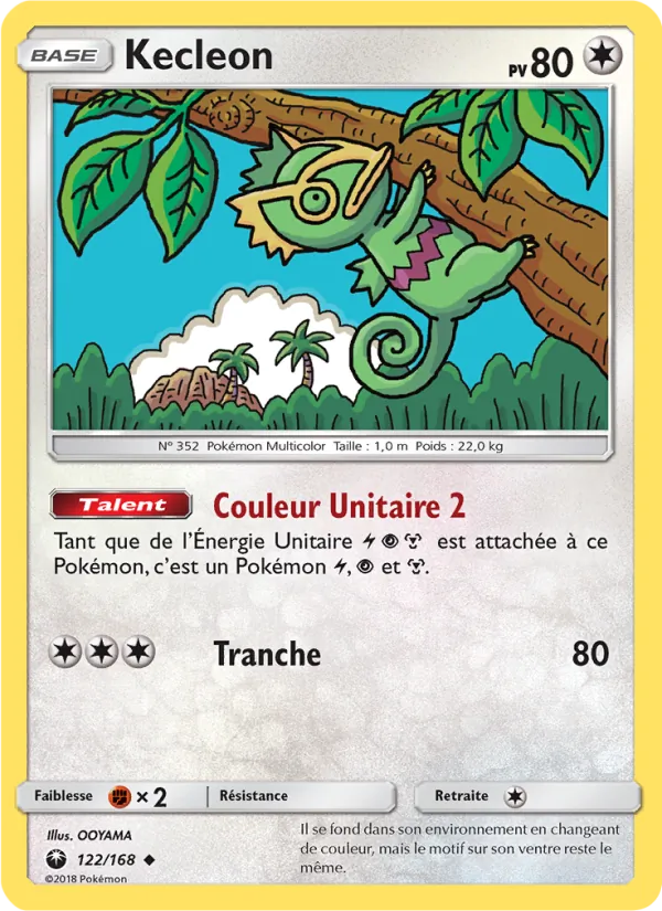 Carte Kecleon 122/168 – Tempête Céleste