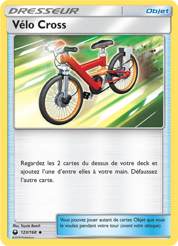 Carte Vélo Cross 123/168 – Tempête Céleste