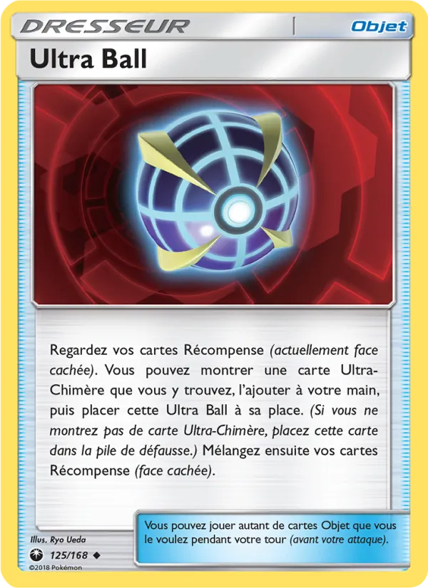 Carte Ultra Ball 125/168 – Tempête Céleste