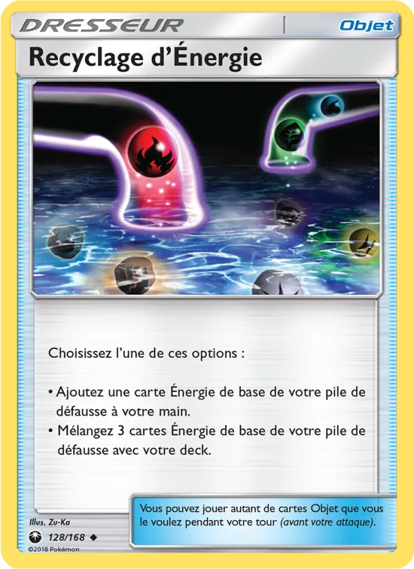 Carte Recyclage d’Énergie 128/168 – Tempête Céleste