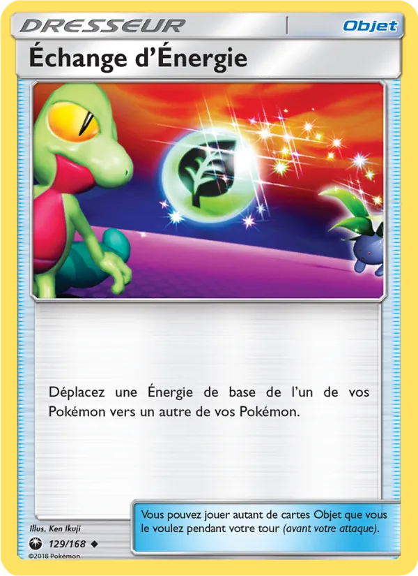 Carte Échange d’Énergie 129/168 – Tempête Céleste