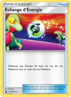 Carte Échange d’Énergie 129/168 – Tempête Céleste
