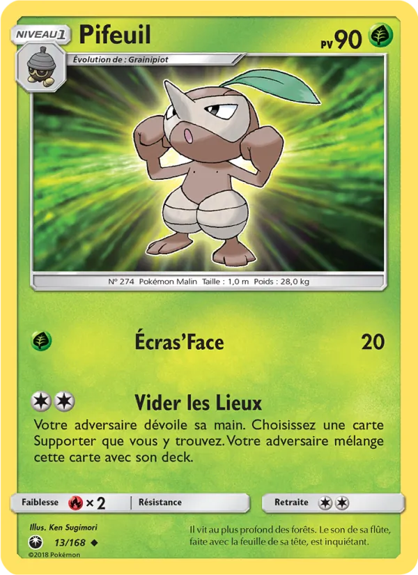 Carte Pifeuil 13/168 – Tempête Céleste