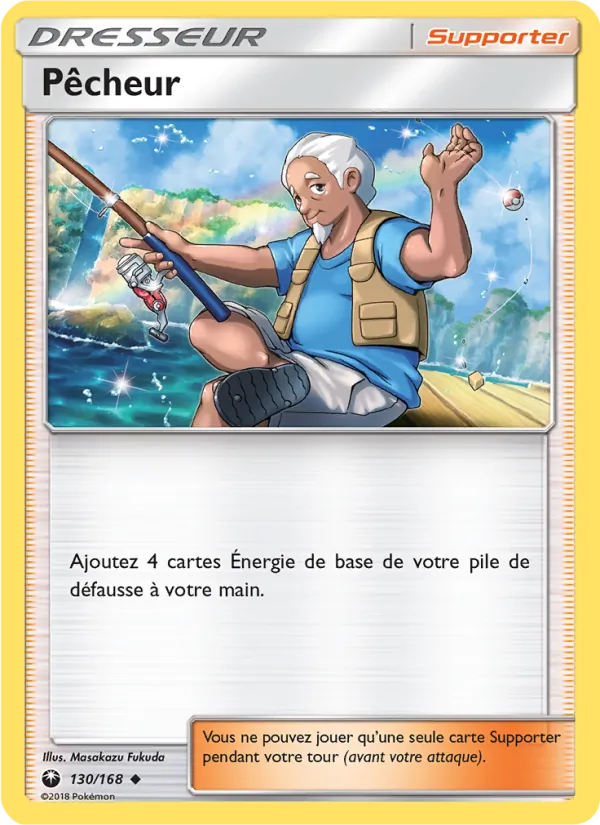 Carte Pêcheur 130/168 – Tempête Céleste