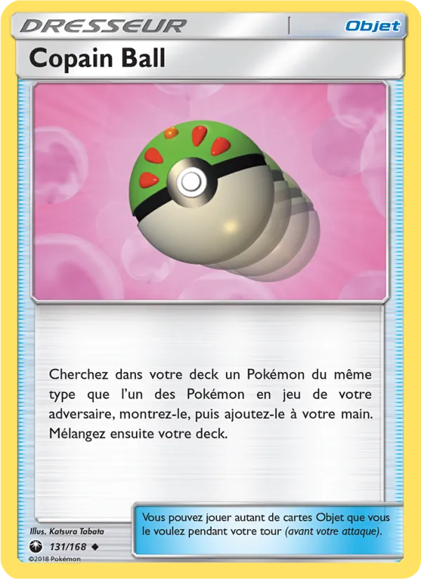 Carte Copain Ball 131/168 – Tempête Céleste