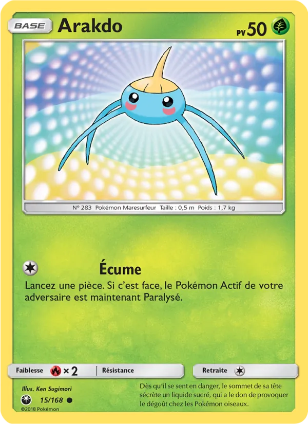 Carte Arakdo 15/168 – Tempête Céleste