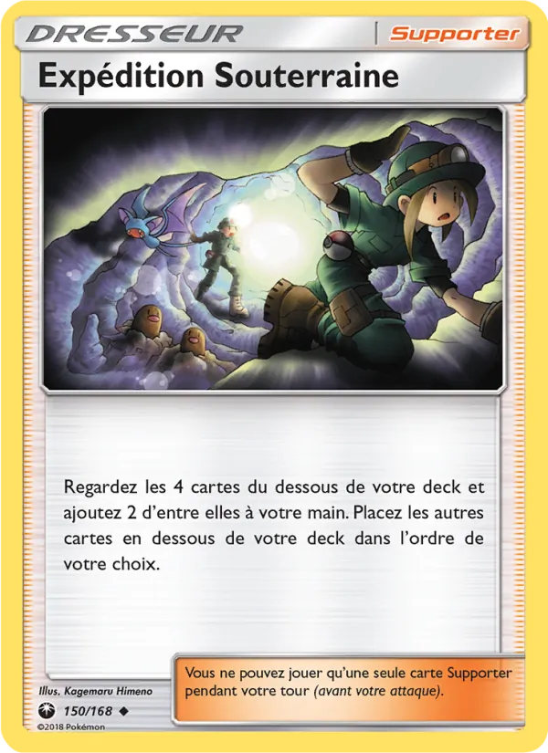 Carte Expédition Souterraine 150/168 – Tempête Céleste