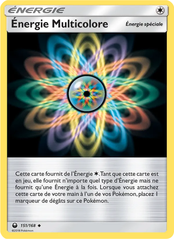 Carte Énergie Multicolore 151/168 – Tempête Céleste