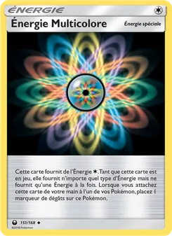 Carte Énergie Multicolore 151/168 – Tempête Céleste
