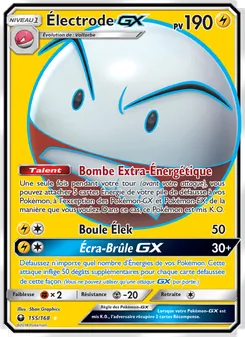 Carte Électrode GX 155/168 – Tempête Céleste