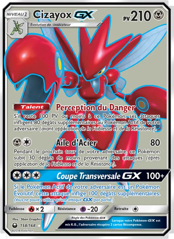 Carte Cizayox GX 158/168 – Tempête Céleste