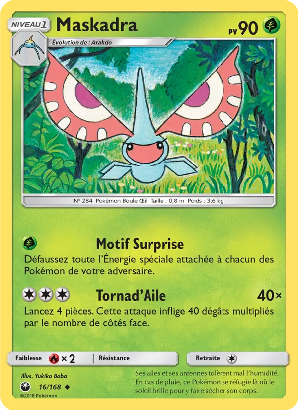 Carte Maskadra 16/168 – Tempête Céleste