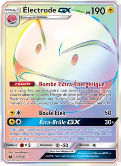 Carte Électrode GX 172/168 – Tempête Céleste