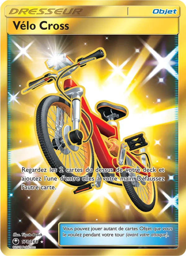 Carte Vélo Cross 178/168 – Tempête Céleste