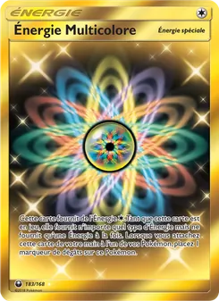 Carte Énergie Multicolore 183/168 – Tempête Céleste