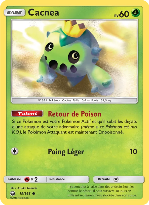 Carte Cacnea 19/168 – Tempête Céleste