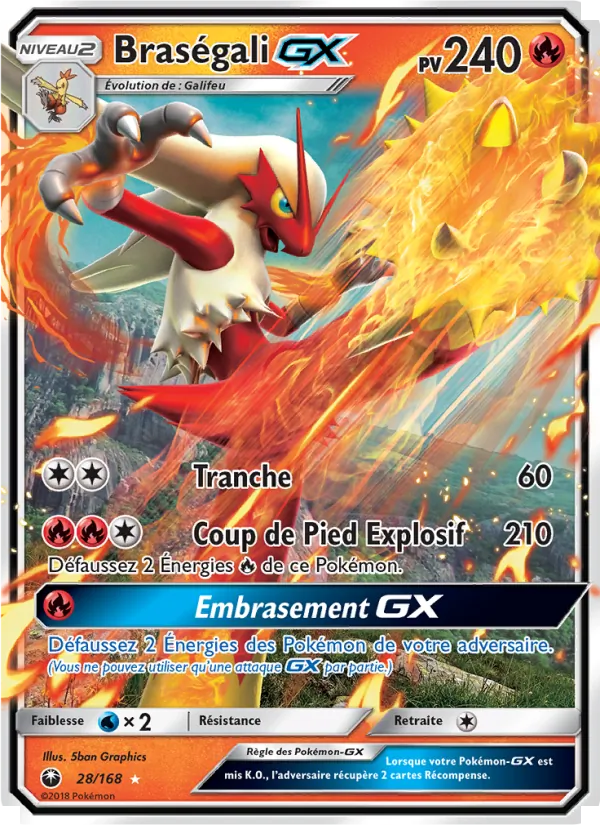 Carte Braségali GX 28/168 – Tempête Céleste