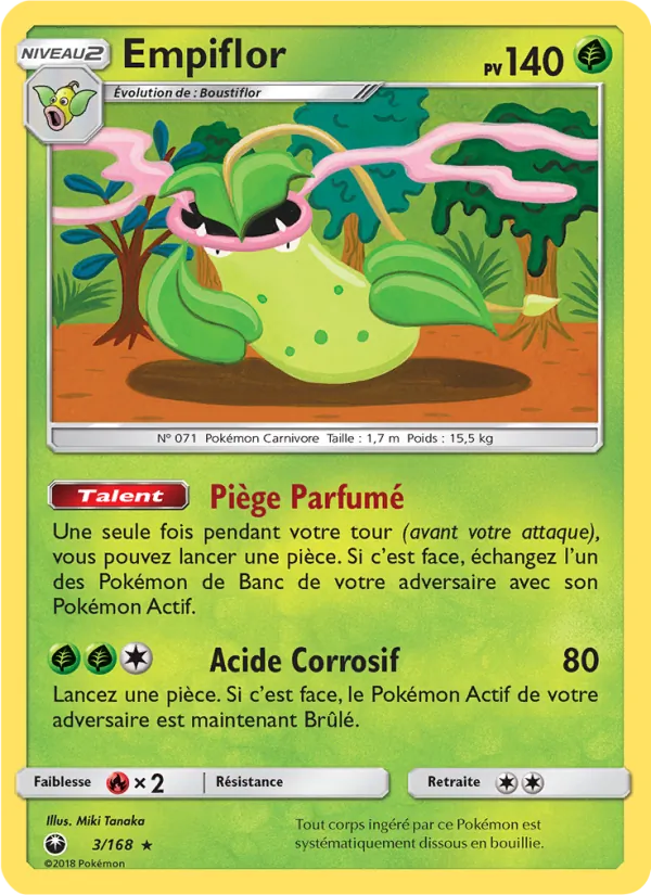 Carte Empiflor 3/168 – Tempête Céleste