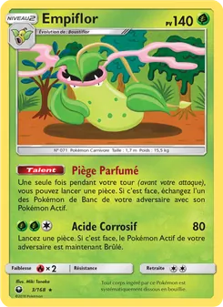 Carte Empiflor 3/168 – Tempête Céleste
