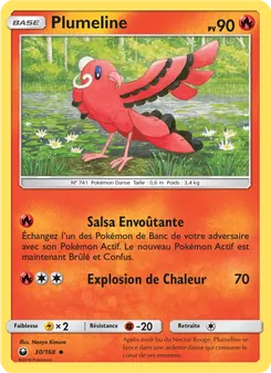 Carte Plumeline 30/168 – Tempête Céleste