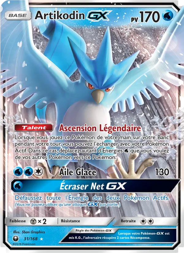 Carte Artikodin GX 31/168 – Tempête Céleste