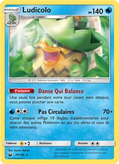 Carte Ludicolo 38/168 – Tempête Céleste
