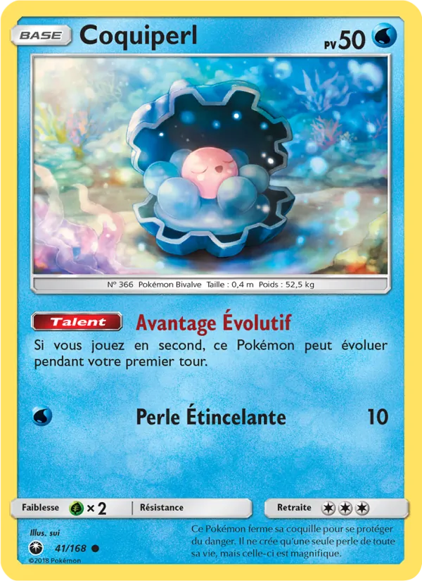 Carte Coquiperl 41/168 – Tempête Céleste