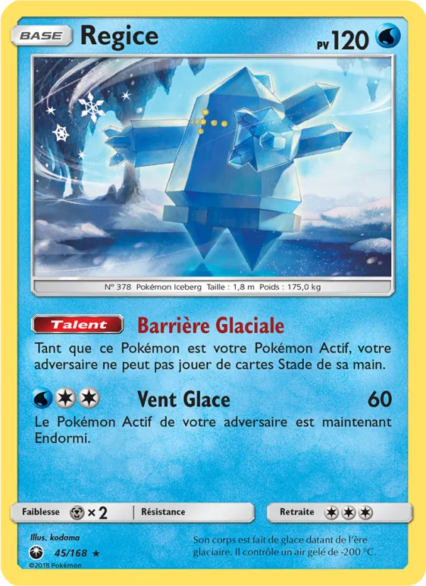 Carte Regice 45/168 – Tempête Céleste