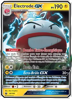 Carte Électrode GX 48/168 – Tempête Céleste