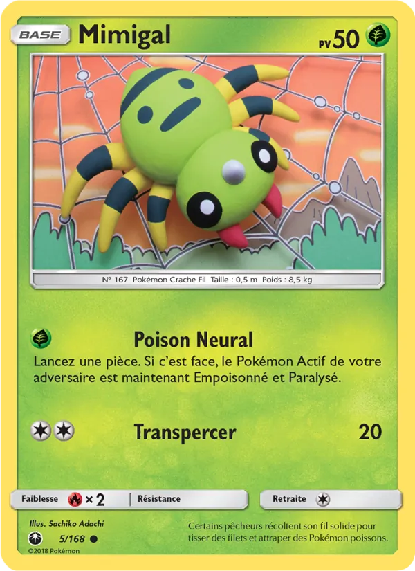Carte Mimigal 5/168 – Tempête Céleste