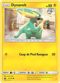 Carte Dynavolt 51/168 – Tempête Céleste