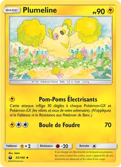 Carte Plumeline 55/168 – Tempête Céleste
