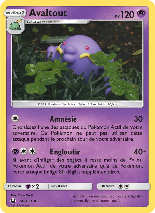 Carte Avaltout 58/168 – Tempête Céleste