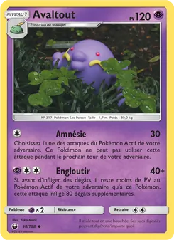 Carte Avaltout 58/168 – Tempête Céleste