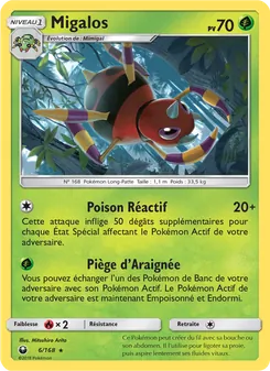 Carte Migalos 6/168 – Tempête Céleste