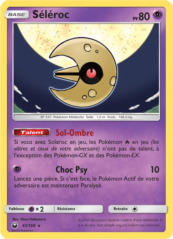 Carte Séléroc 61/168 – Tempête Céleste