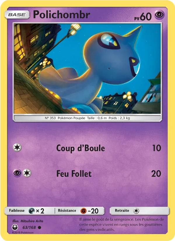 Carte Polichombr 63/168 – Tempête Céleste