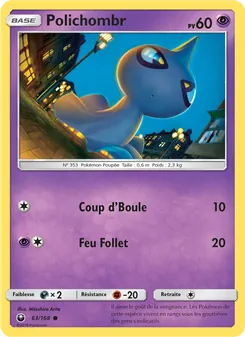 Carte Polichombr 63/168 – Tempête Céleste