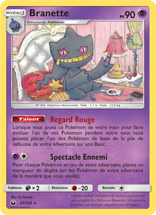 Carte Branette 65/168 – Tempête Céleste