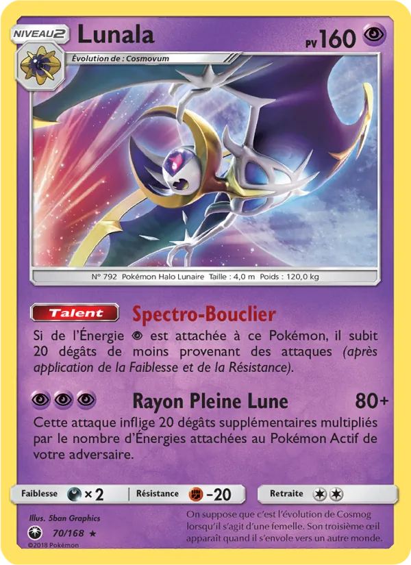 Carte Lunala 70/168 – Tempête Céleste