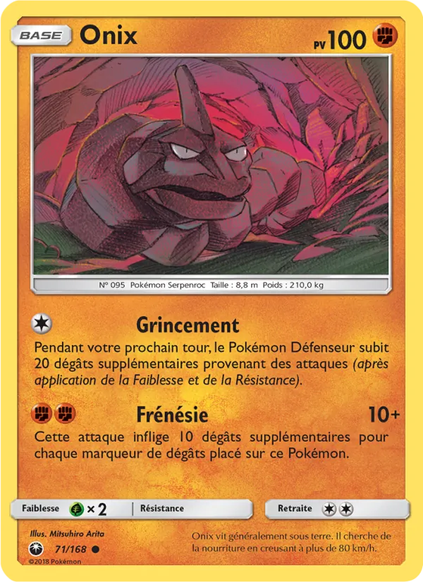 Carte Onix 71/168 – Tempête Céleste