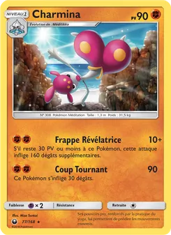 Carte Charmina 77/168 – Tempête Céleste