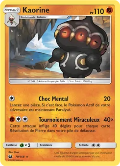 Carte Kaorine 79/168 – Tempête Céleste