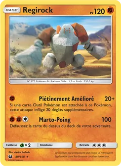 Carte Regirock 80/168 – Tempête Céleste